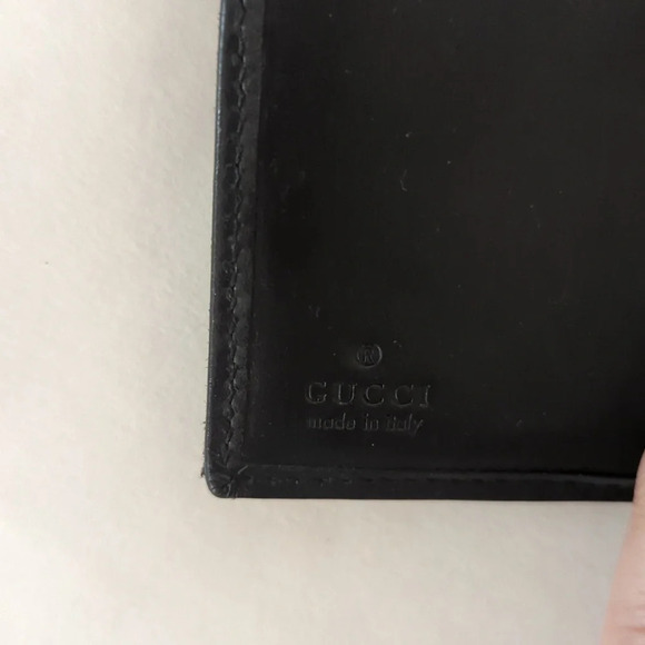 Gucci monogram logo silver lock wallet - Picture 8 of 13